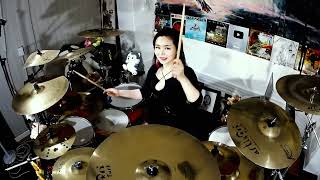 Pink Floyd - Time drum cover by Ami Kim (215) Drummer Ami