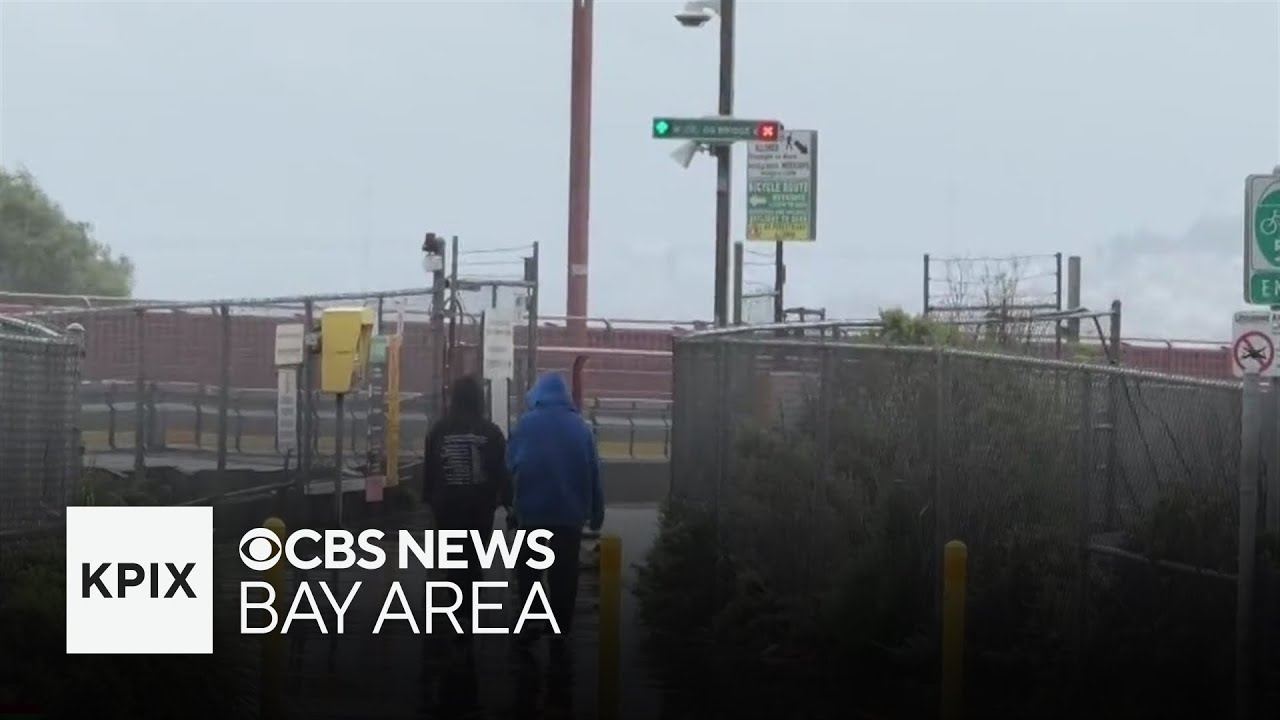 Barrage of heavy wind and rain soak much of the Bay Area - YouTube