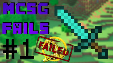 Minecraft MCSG Fails: episode 1