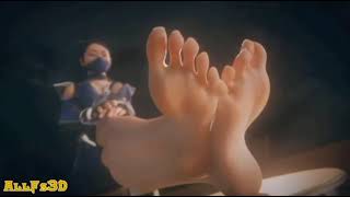 Kitana's feet