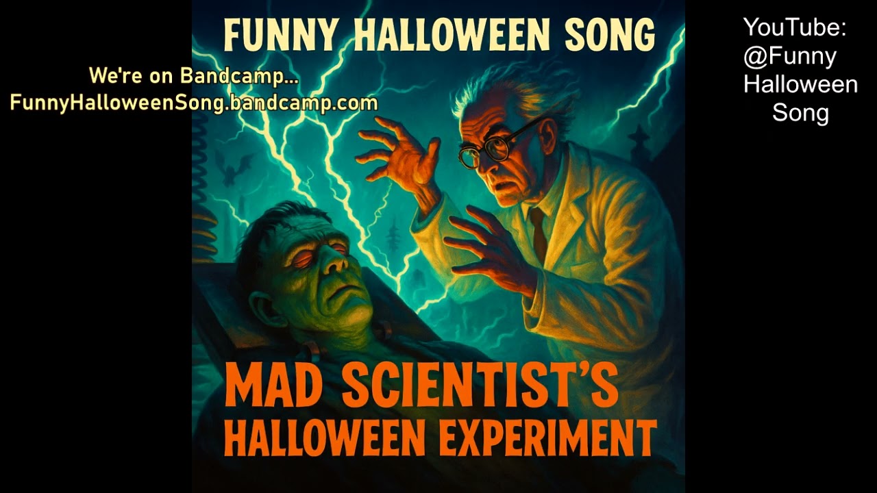 Funny Halloween Song – Mad Scientist’s Halloween Experiment (Retro Horror Synth Rock)