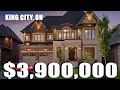 Exclusive king city custom built home for sale 39 million dollar luxury mansion
