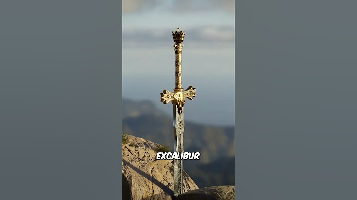 ¿Donde esta la espada Excalibur del Rey Arturo? #shorts