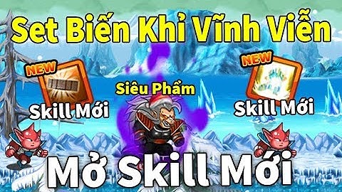 Ngọc Rồng Online - mở skill mới cho đệ tử của set biến khỉ vĩnh viễn