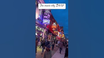 Thumbnail of #music city #nashville #downtown #tennessee #usa #shorts #themusiccity
