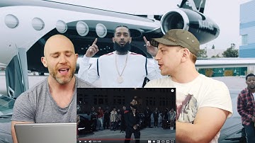 RIP Nipsey | Nipsey Hussle - Racks In The Middle (feat. Roddy Rich and Hit-Boy) REACTION