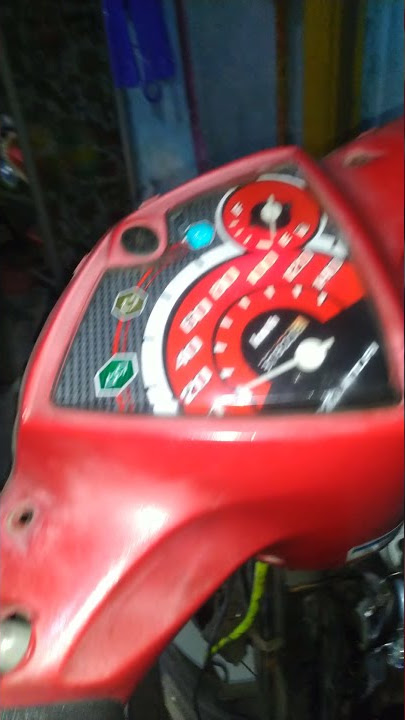 motor kiprok tiger full dc/fullwave motor Mio lampu LED lampu terang.