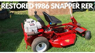 1986 snapper restoration pt 4