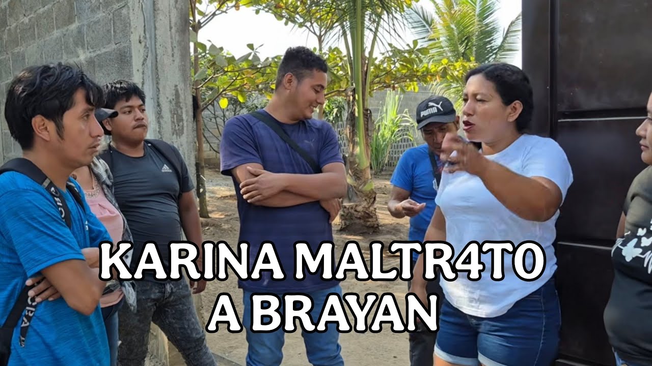 KARINA vmpuat4da maltr4t0 a BRAYAN por no ayudarla sobre MARVIN 
