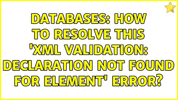 Databases: How to resolve this 