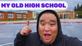 Going Back To High School For A Day . . Meeting Students