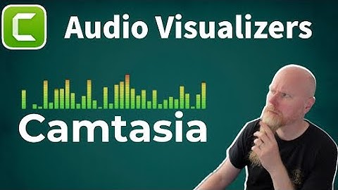 Camtasia Audio Visualizers - Graphics for sound