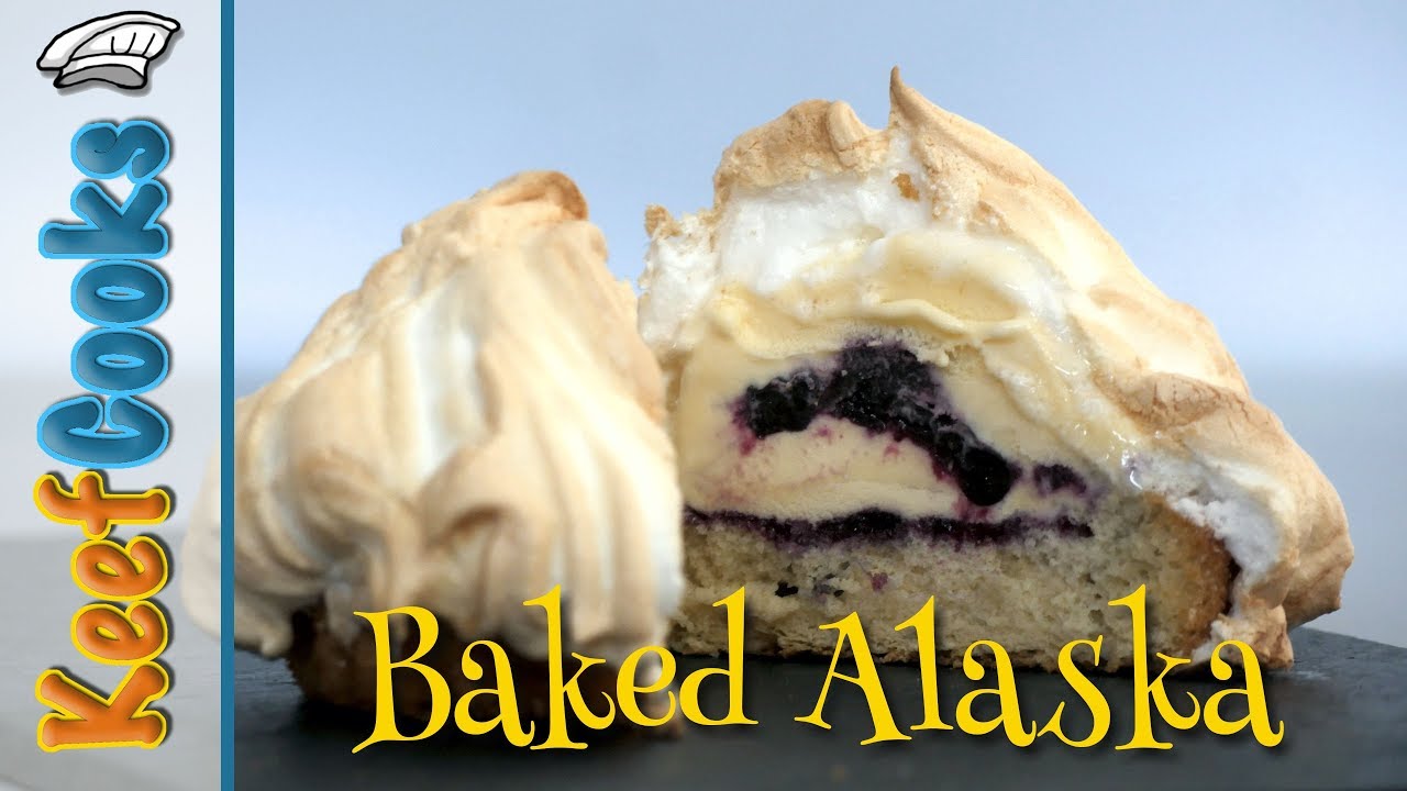 Baked Alaska | Ice Cream Meringue Dessert - YouTube