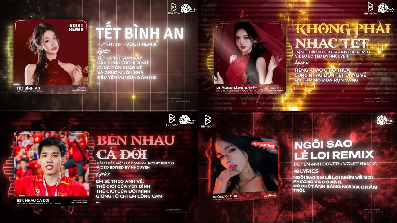 Tiếng Pháo Giao Thừa 🧧 Không Phải Nhạc Tết Remix x Tết Bình An Ft. Nụ Cười Mạt Chược - Vouit Remix