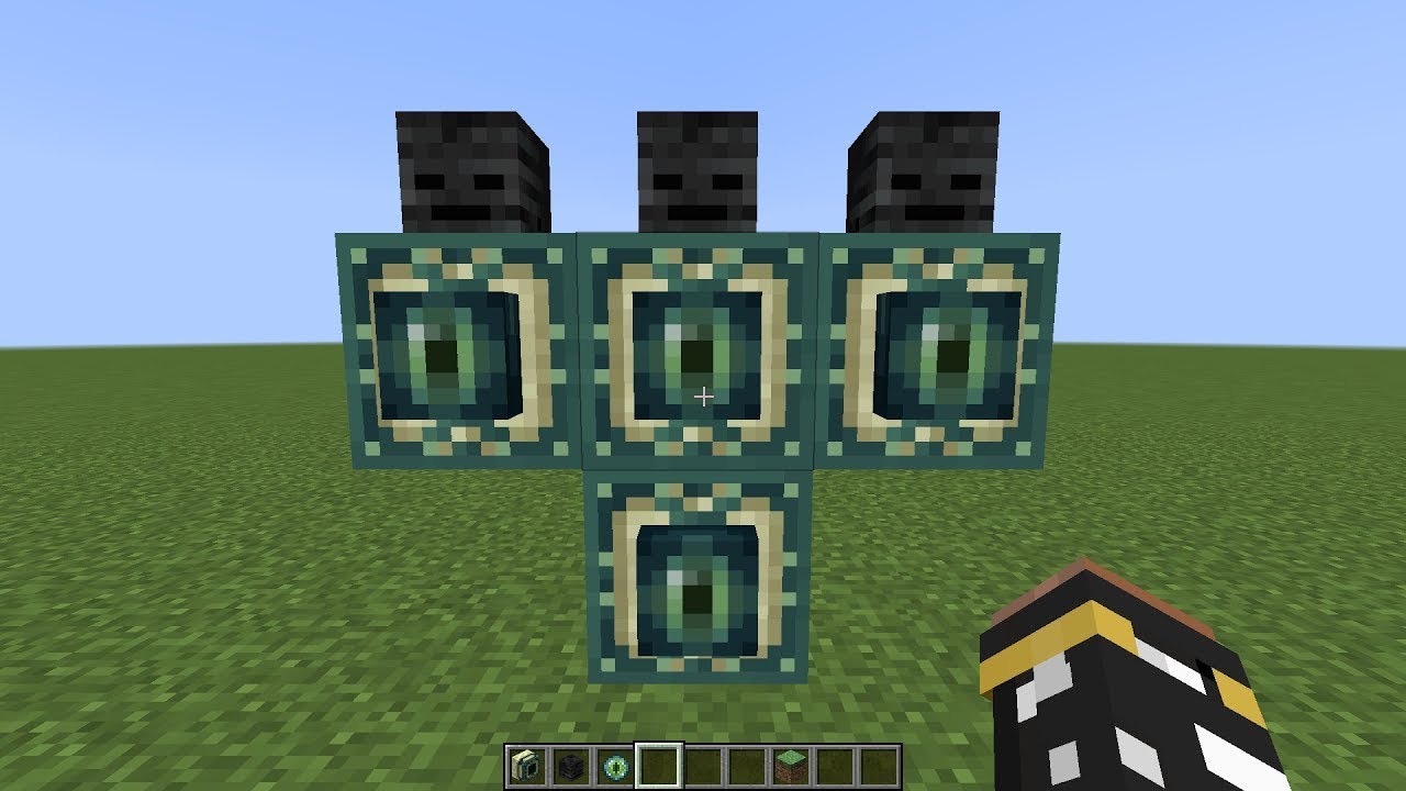what if you create a WITHER ENDERMAN in MINECRAFT - YouTube