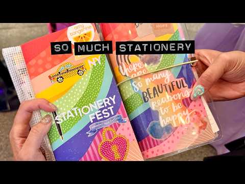 My First NY Stationery Fest! ✨ Vlog + Traveler's Notebook