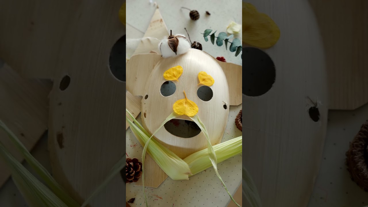 WILDMASK ワイルドマスク｜ヤシの樹皮で作る、自然素材のお面