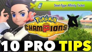 10 Pro Tips for Pokémon Champions You NEED To KNOW