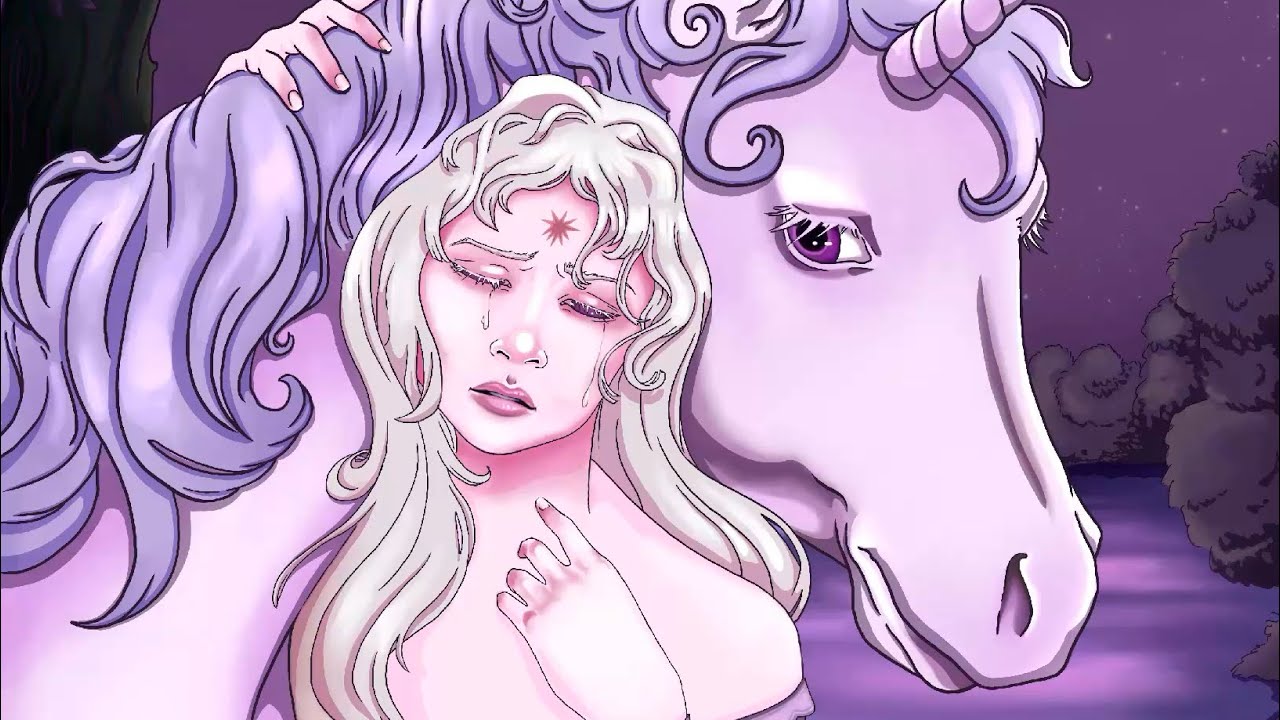 The Last Unicorn Painting TimeLapse ~ Procreate ~