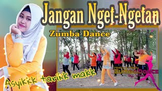 Jangan Nget-Ngetan ll zumba dance by vhia ll zumba dangdut ll zumba happy