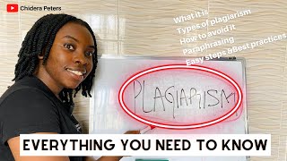 How to Avoid Plagiarism- What It is, Types, How To Paraphrase And Best Practices