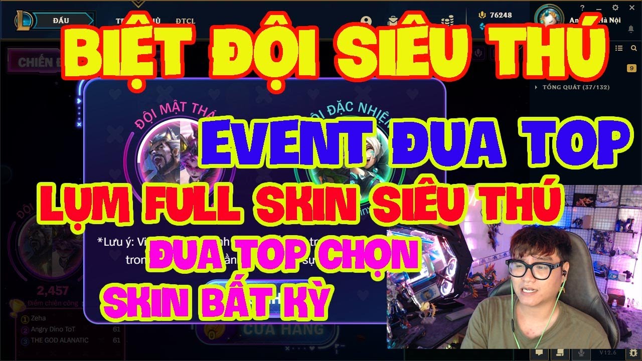 [LMHT] REVIEW SỰ KIỆN BIẾT ĐỘI SIÊU THÚ | EVENT ĐUA TOP LỤM FULL SKIN SIÊU THÚ VÀ CHỌN SKIN TÙY Ý