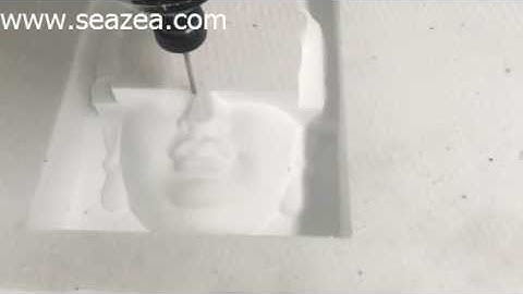 cnc router engrave on foam