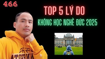 TOP 5 LÝ DO KHÔNG DU HỌC NGHỀ Ở ĐỨC 2025