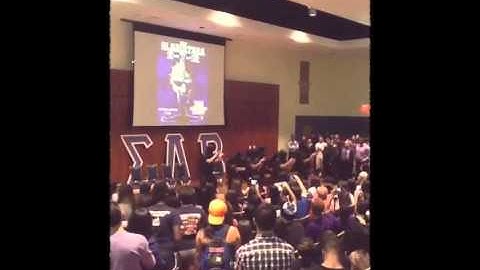 UTSA Sigma Lambda Beta Probate Spring 2012- Step