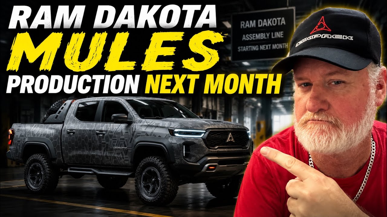 Ram Dakota ￼Mules Set For Production Next Month