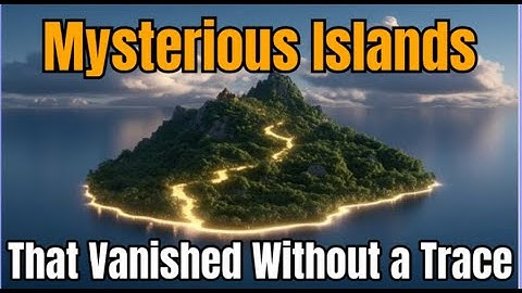 Mysterious Islands That Vanished Without a Trace 🌍