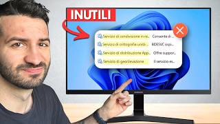 ELIMINA questi 10 Servizi per VELOCIZZARE Windows