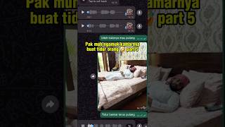 Pak muh ngamuk kamarnya buat tidur orang 🤣 #pakmuh #fadiljaidi #kakyislam #miskahshafa sprei