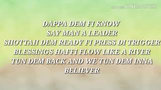 Masicka, Dexta Daps - Leader Lyric Video