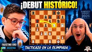 ¡DEBUT HISTÓRICO! Faustino Oro Destroza a su Rival con una TÁCTICA GENIAL en la Olimpiada 2026 😱 screenshot 5
