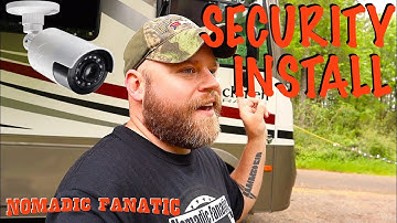 Installing 8 Camera Mobile Security System on RV