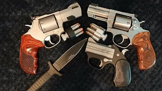 Is 3" 7-shot .357 Magnum a Viable CCW? RUGER GP100 vs Taurus 692 Tested Defensively w HOT AMMO!