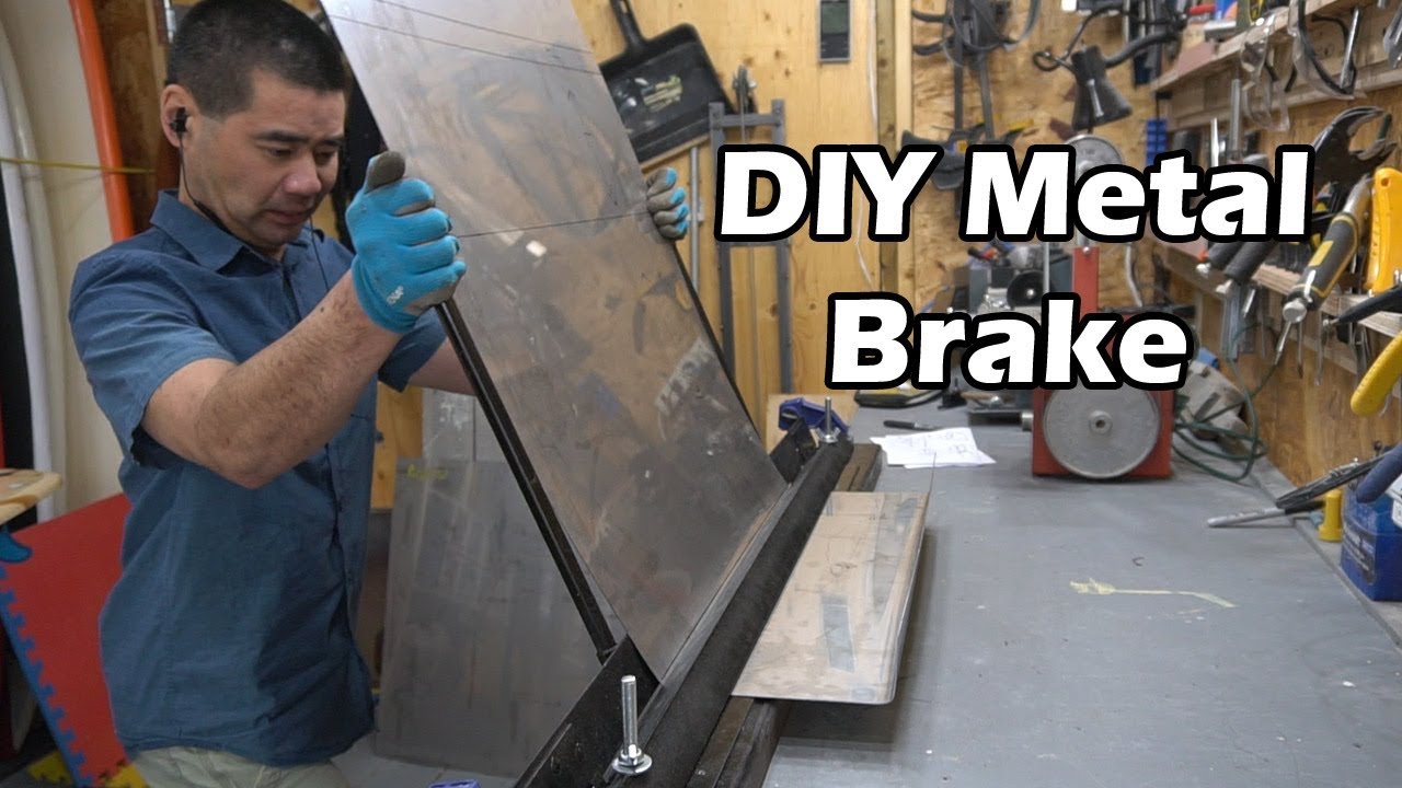 Bending Brake Plans 18 Sheet Metal DIY Metalworking Equipment Build Your Own 