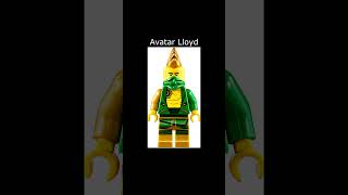 Lego Lloyd Minifigure Evolution