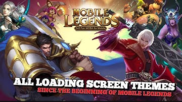 ALL LOADING SCREEN PICTURES SINCE THE BEGINNING OF MOBILE LEGENDS