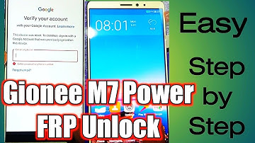 Gionee M 7 Power FRP unlock || Google Account Remove || Gionee m7 power pattern unlock