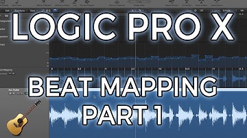 Logic Pro X - Beat Mapping (part 1) - Acoustic Guitar and Drummer Plug-in