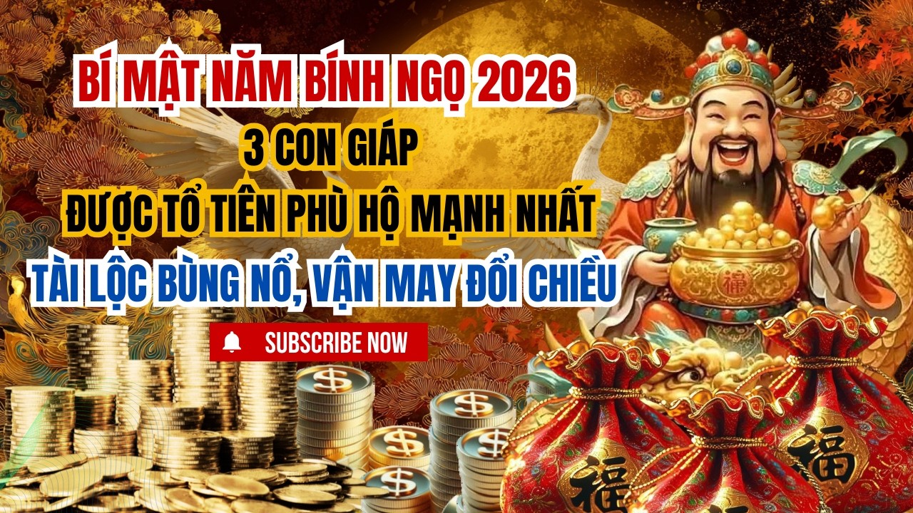 🔥 Bí Mật Năm Bính Ngọ 2026: 3 Con Giáp Được Tổ Tiên Phù Hộ Mạnh Nhất – Tài Lộc Bùng Nổ🔥🔥