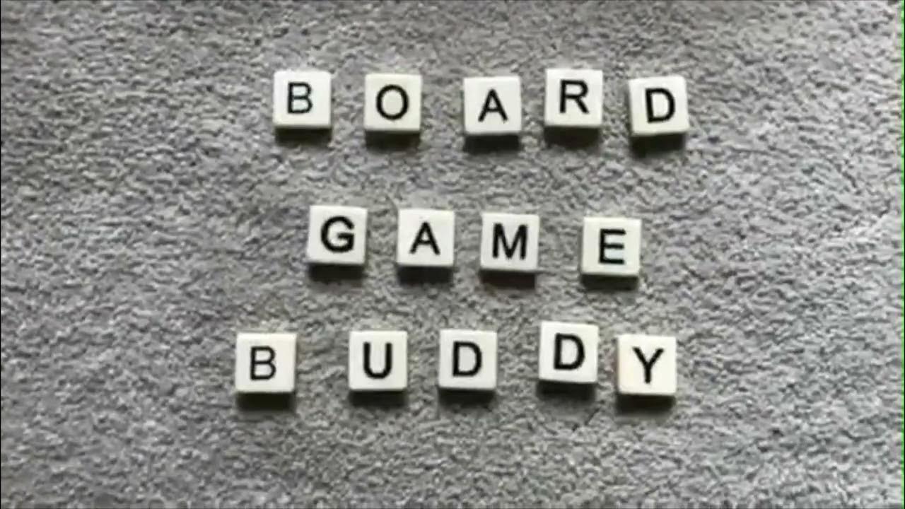 Channel trailer Board Game Buddy YouTube
