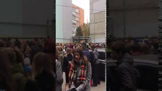 Эвакуация 151 школы в Нижнем Новгороде 02.10.2017