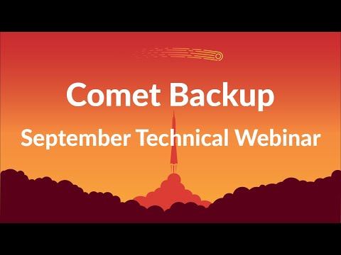 September Technical Webinar 2020