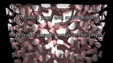 Larmor-Physx Dynamic Voronoi shatter C++ API for non-convex triangle meshes