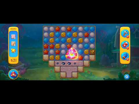 Fishdom Easy Level 15543 (with full seashell [Super Lightning] & timed ...