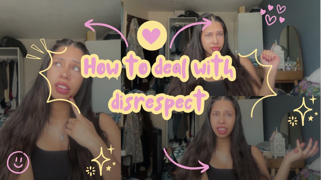 How to deal with disrespect - YouTube