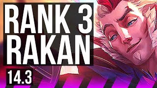 RAKAN & Kalista vs JANNA & Caitlyn (SUP) | Rank 3 Rakan, 6/1/13 | TR Challenger | 14.3